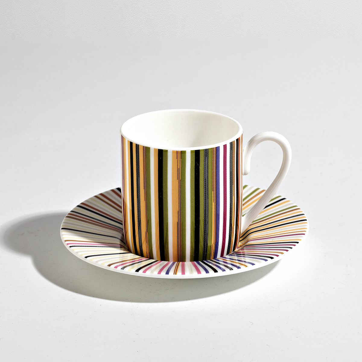 Set Of Two Missoni Home Coffee Cups From The Stripes Jenkins