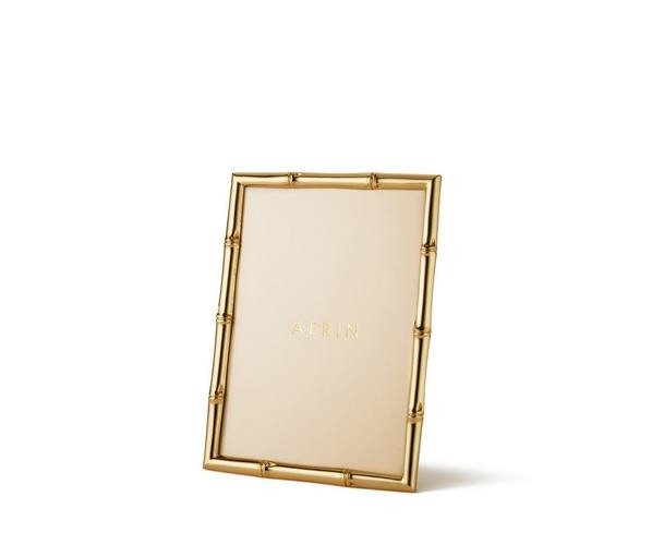 Aerin 10x15 Mayotte Bamboo Photo Frame