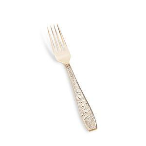 Armani Casa Fork, from the Venere Champagne collection
