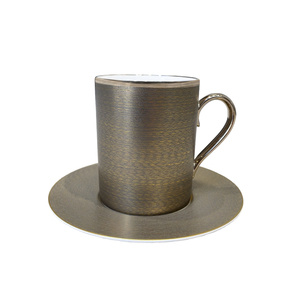 Armani Casa cup with saucer, from the Louis collection