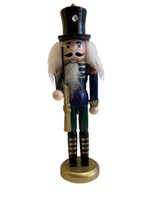 Christmas ornament-Nutcracker blue size. XS