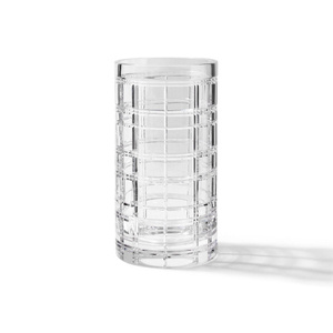 Crystal, large Ralph Lauren Home vase, from the Hudson collection.