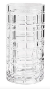 Crystal, large Ralph Lauren Home vase, from the Hudson collection.