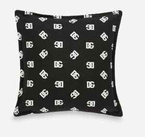 Dolce&Gabbana canvas cushion, DG Logo 
