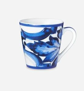 Dolce&Gabbana porcelain mug, Blu Mediterraneo 