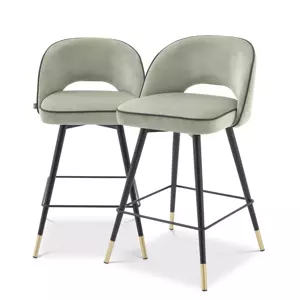 Eichholtz Cliff 2 set of two bar chairs