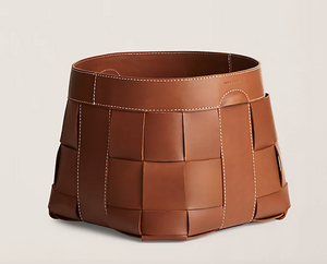 Hailey Large leather basket by Ralph Lauren Home