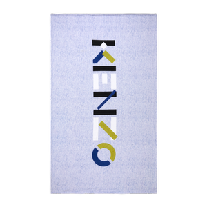 Kenzo Color Block Beach Towel (Cyan)