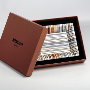 Missoni Home rectangular tray, from the Stripes Jenkins 148 collection