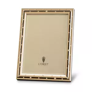 Photo frame with crystals L'Objet Stars Gold