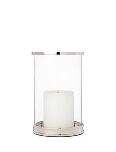 Ralph Lauren Home Modern-Mini Silver Lantern