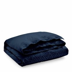 Ralph Lauren Home comforter cover, from the Penthouse Clayton (Navy) collection