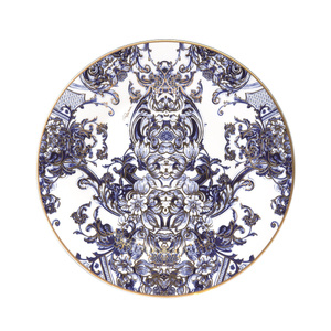 Roberto Cavalli Home dessert plate, from the Azulejos collection