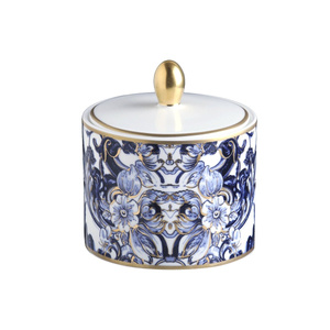 Roberto Cavalli Home sugar bowl, from the Azulejos collection