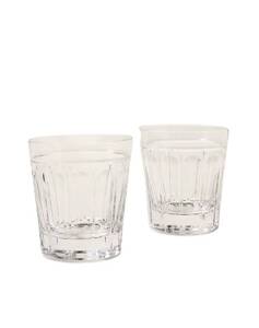 Set two: Ralph Lauren Home crystal DOF glass, from the Coraline collection