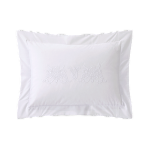 Yves Delorme pillowcase, from the Muse collection
