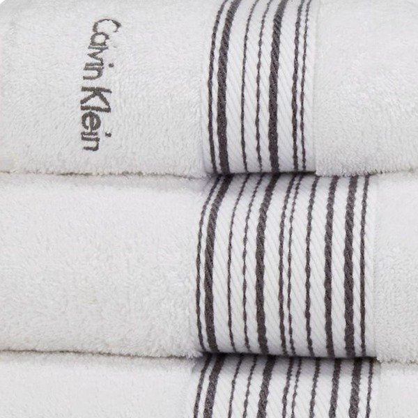 Calvin Klein towel from the Riviera collection white Brands