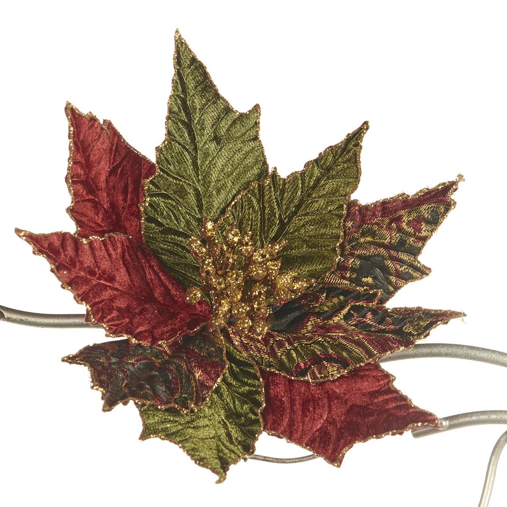 Christmas ornament-Burgundy star of Bethlehem ~ Products \ Decorations ...