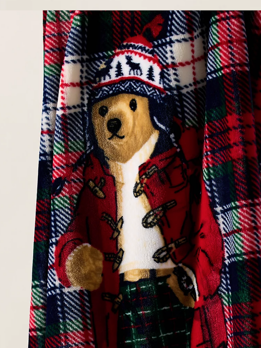 Ralph lauren christmas bear best sale