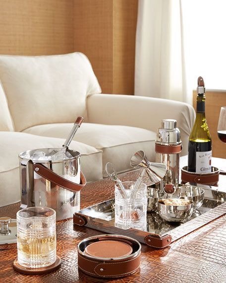 Ralph Lauren Home bar set, from the Preston collection ~ Brands \ Ralph  Lauren Home Products \ Tableware \ Bar Accessories Products \ Decorations \  Decorations Tableware \ Bar Accessories Our brands \ Ralph Lauren Home ~  Archidzieło