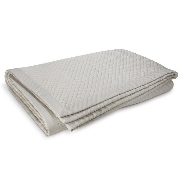 Ralph Lauren Home bedspread, from the Wyatt Collection (Silver