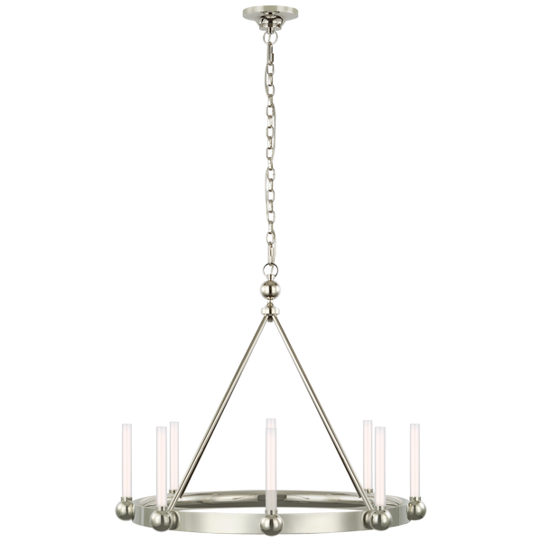  Thomas O'Brien Jeffery Medium Chandelier