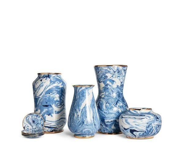 Aerin Marbleized Vase