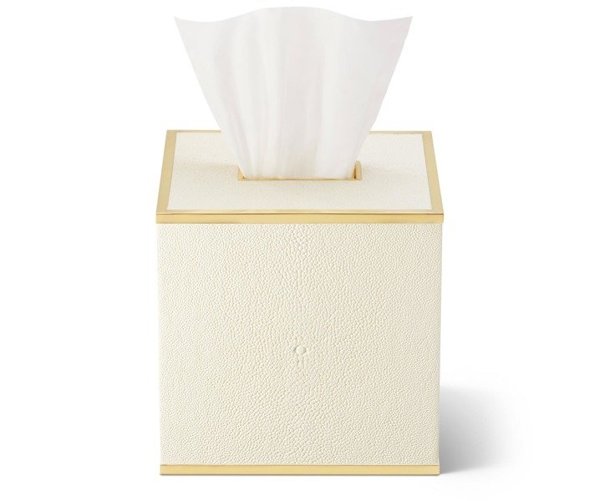 Aerin Shagreen Classic Tissue Container