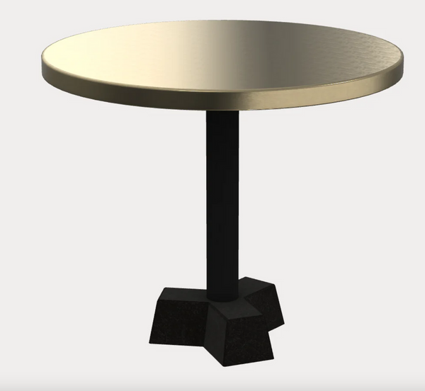 Brass 44 coffee table by Gervasoni 1882