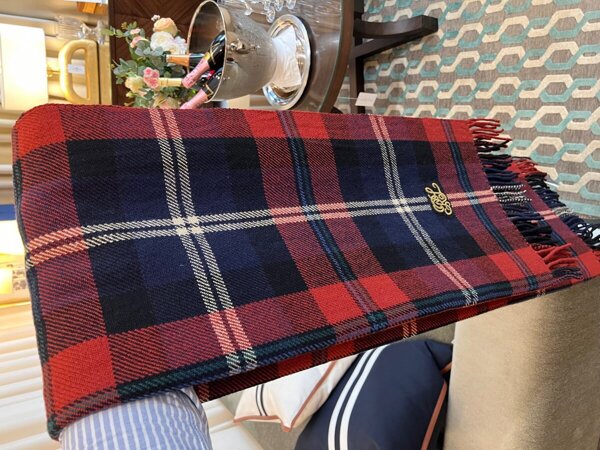 Brently wool blanket by Ralph Lauren Home