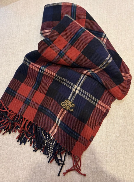 Brently wool blanket by Ralph Lauren Home