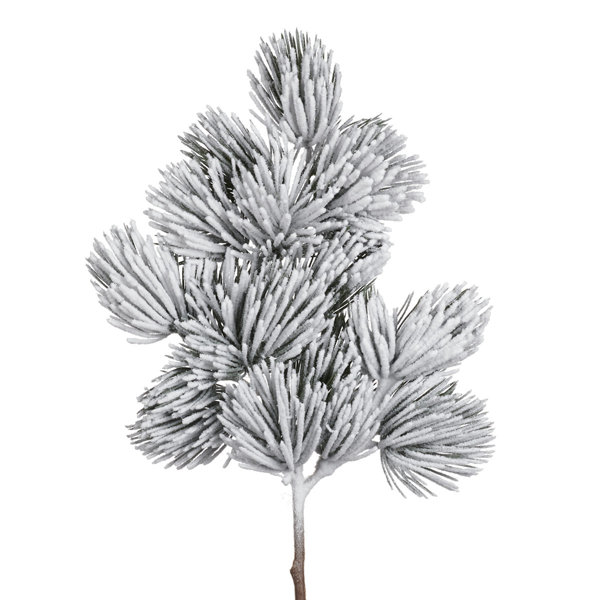 Christmas ornament- Frosted pine branch