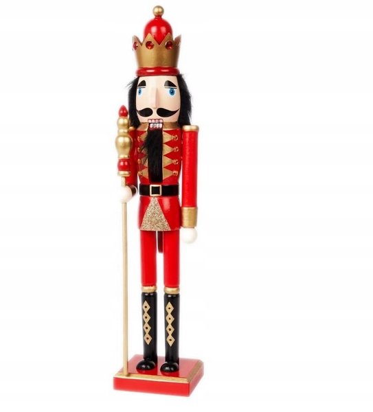 Christmas ornament-Nutcracker red king rozm. L