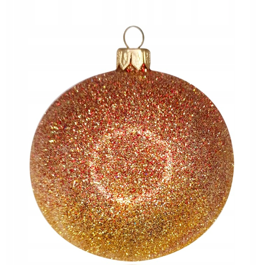 Christmas ornament- bauble all in glitter