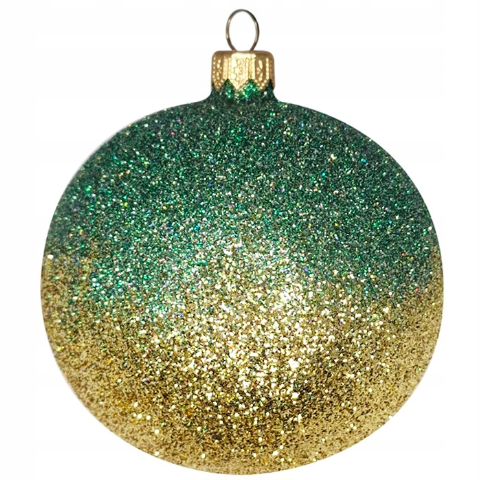 Christmas ornament- bauble all in glitter