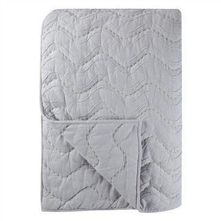 Designers Guild Aurelia Graphite Quilted Bedspread