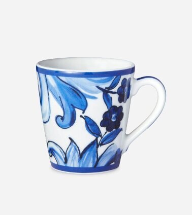 Dolce&Gabbana porcelain mug, Blu Mediterraneo 