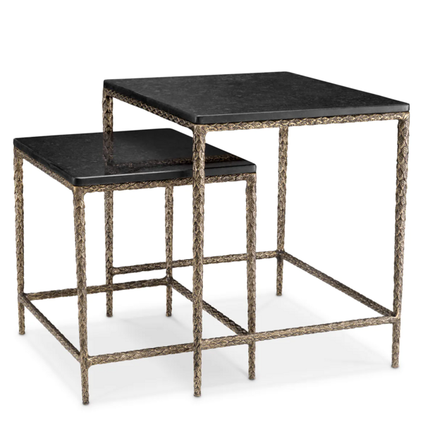 Ferndale side table by Eichholtz, set of two pieces 