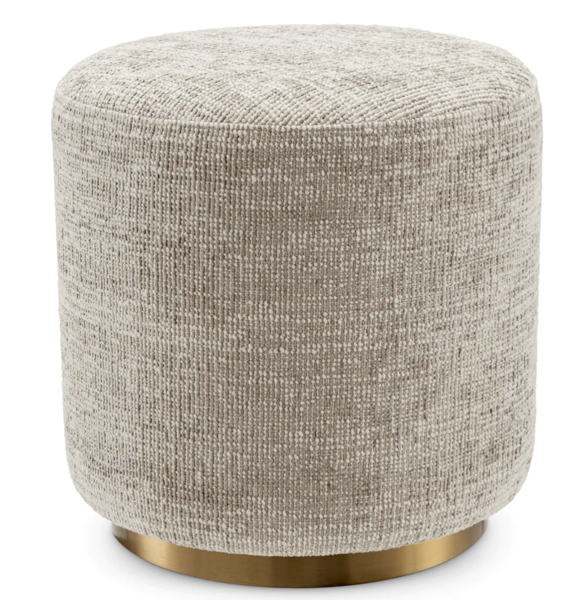 Greer pouffe by Eichholtz