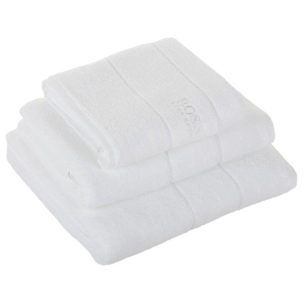 Hugo Boss towel, from the Plain (Ice) collection