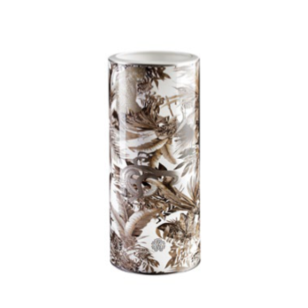 Large Roberto Cavalli Home vase, from the Tropical Jungle collection