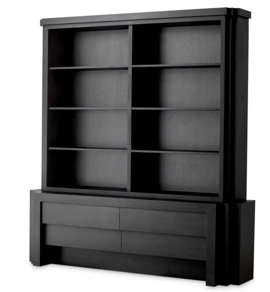 Metropolitan L bookcase by Eichholtz 