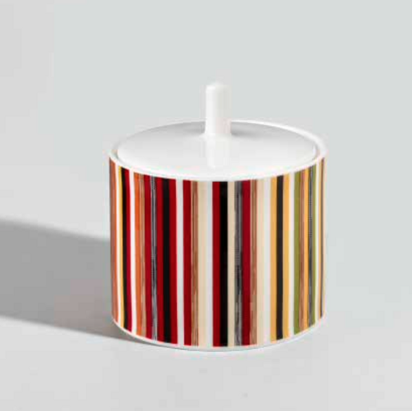 Missoni Home sugar bowl, from the Stripes Jenkins collection