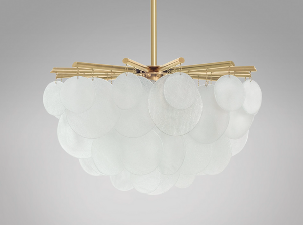 Nimbus Round Chandelier by CTO Lighting