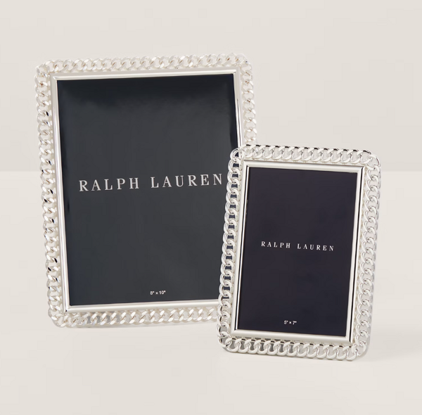 Ralph Lauren Home Blake Silver photo frame