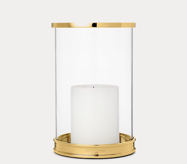 Ralph Lauren Home Modern-Medium Brass Lantern