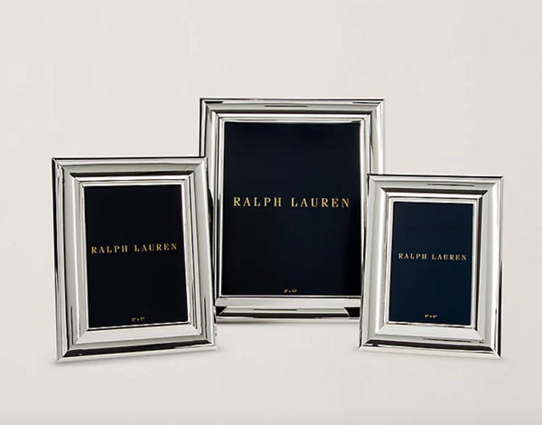 Ralph Lauren Home Olivier Silver Photo Frame