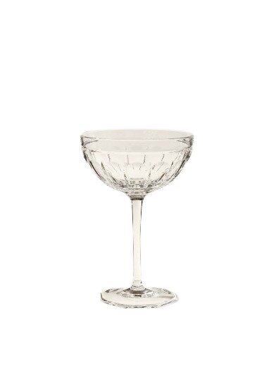 Ralph Lauren Home crystal champagne coupe, from the Coraline collection