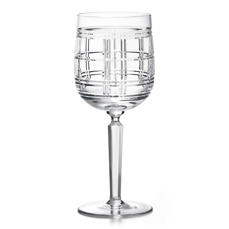 Ralph Lauren Home crystal red wine glass, from the Hudson collection