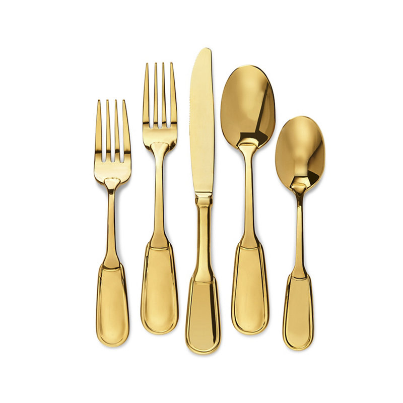 Ralph Lauren Home cutlery, from the Wentworth Gold collection